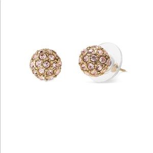 NEW Stella & Dot Soirée Studs - Gold/Pink